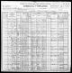 1900 Census for Marion County, Arkansas, Cedar Creek Township, Sheet 1A [stamped 40A]